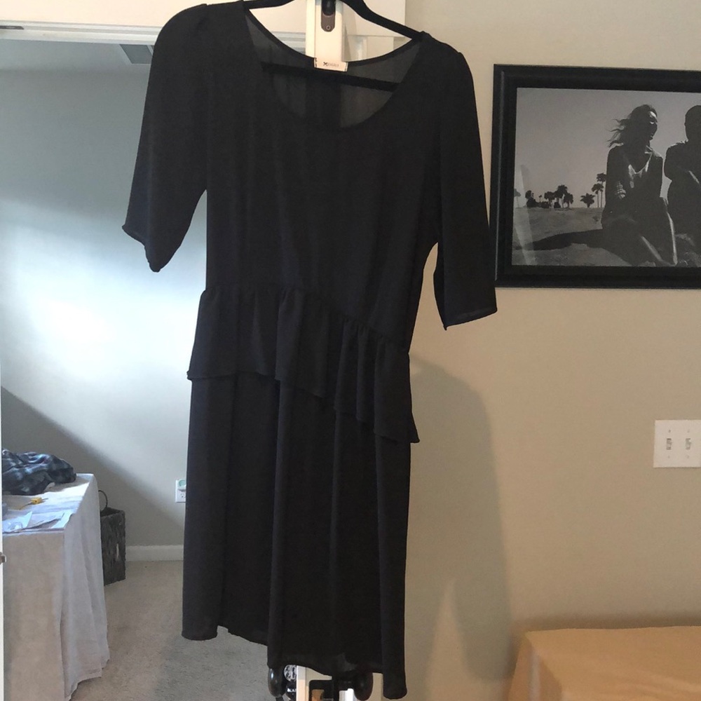 Classic black dress